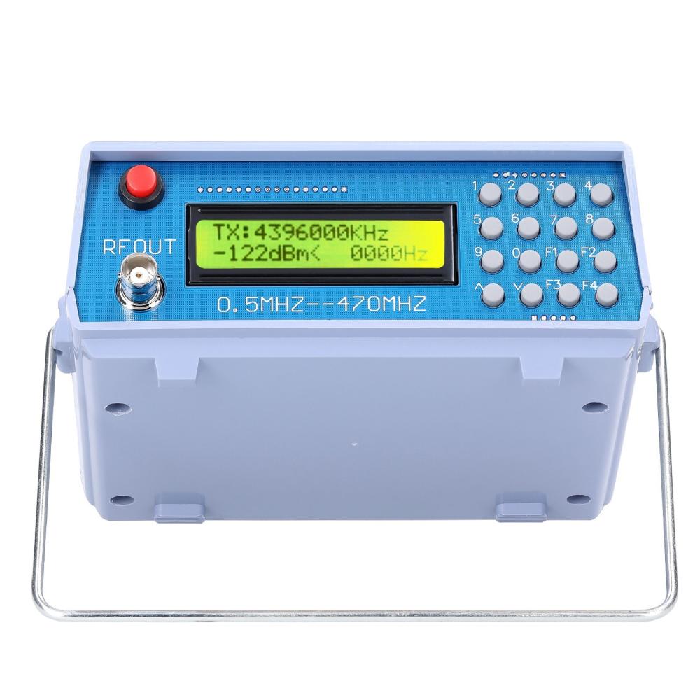 0.5MHz-470MHz RF Signal Generator Meter Tester for FM Radio Walkie-talkie Debug Digital CTCSS Singal Output  |   Other Instruments Measurement & Analysis Instruments Blue