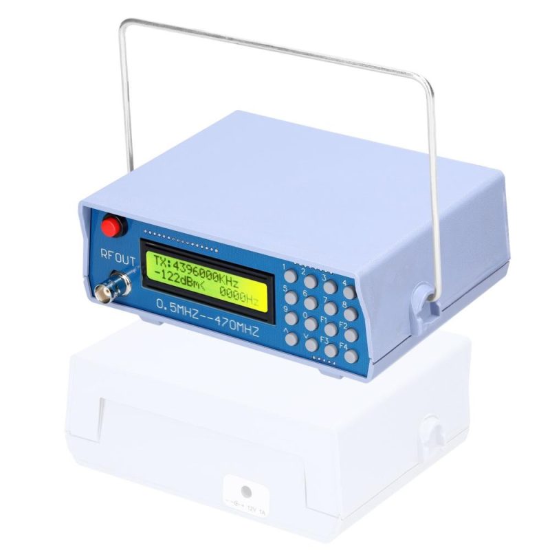 0.5MHz-470MHz RF Signal Generator Meter Tester for FM Radio Walkie-talkie Debug Digital CTCSS Singal Output  |   Other Instruments Measurement & Analysis Instruments Blue