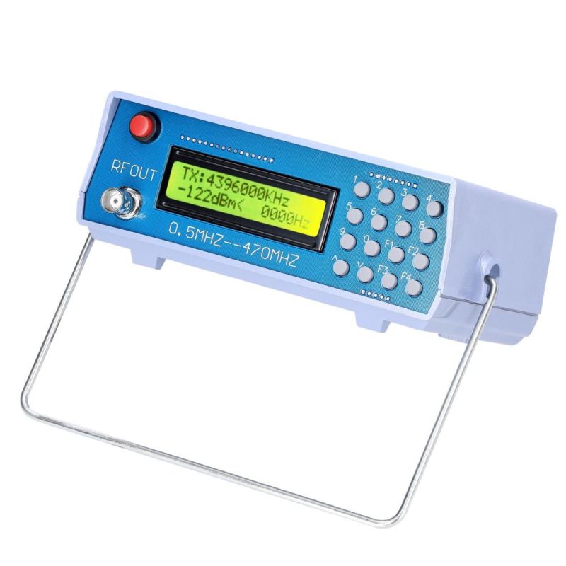 0.5MHz-470MHz RF Signal Generator Meter Tester for FM Radio Walkie-talkie Debug Digital CTCSS Singal Output  |   Other Instruments Measurement & Analysis Instruments Blue