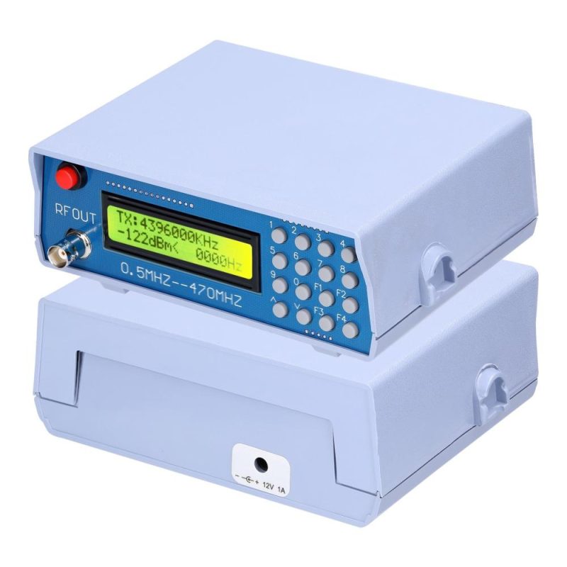 0.5MHz-470MHz RF Signal Generator Meter Tester for FM Radio Walkie-talkie Debug Digital CTCSS Singal Output  |   Other Instruments Measurement & Analysis Instruments Blue