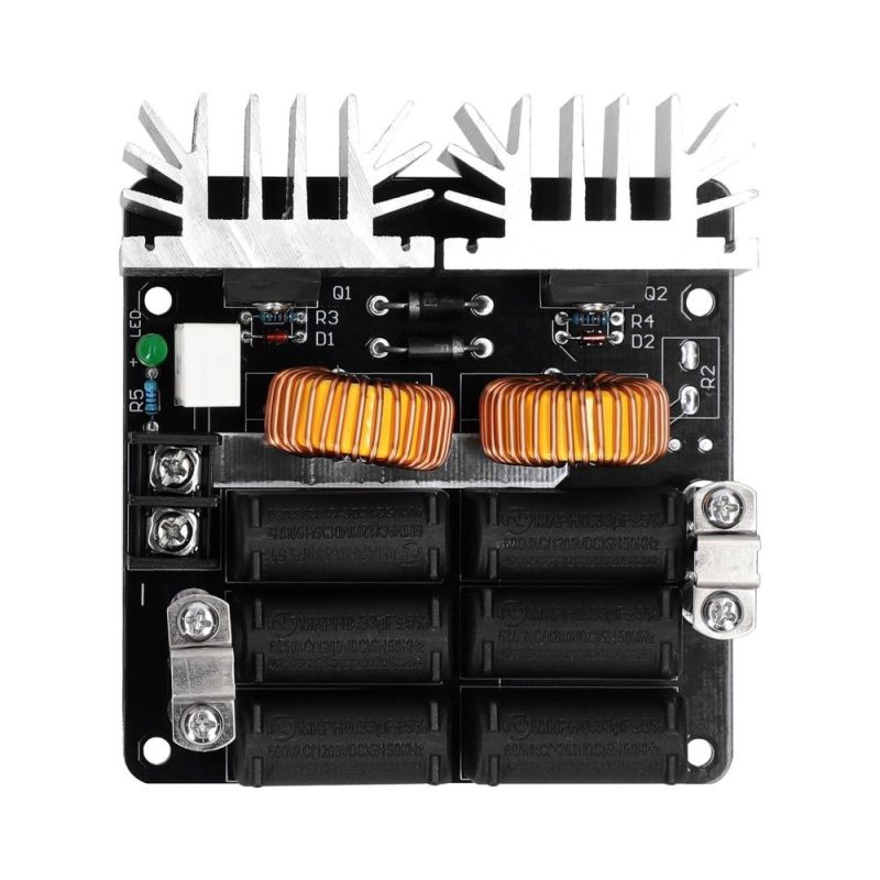 1000W ZVS Induction Heating Board Module Low Voltage Heater Coil Flyback Driver Heater with Copper Tube for DIY Small Parts Hardening Annealing  |   Others Hardware & Gadgets Multi Color