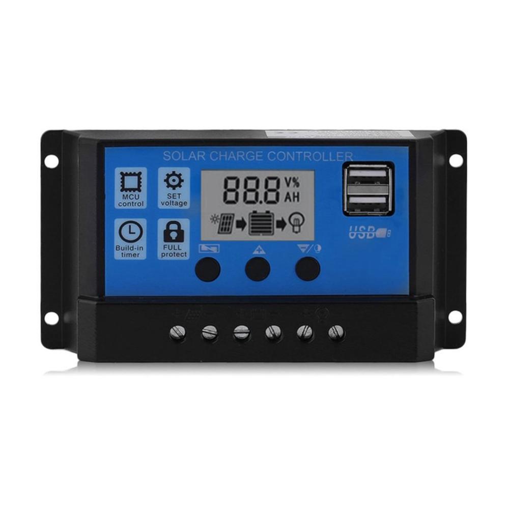 100A Solar Panel Controller Solar Recharger Controller LCD Display Screen Street Lamp System Recharge Controller PWM Recharge Management Dual USB Output Controller  |   Electrical Equipment & Supplies Electrical Equipment & Supplies Electrical Equipment & Supplies