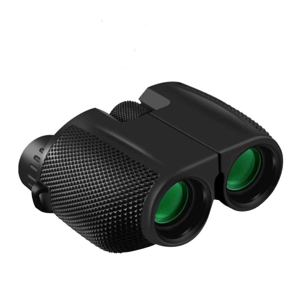 10X25 Mini Binoculars for Adults and Kids with Weak Light Night View BAK4 Prism Waterproof Binoculars for Bird Watching Travel Concerts Hiking  |   Microscopes & Endoscope Measurement & Analysis Instruments Black