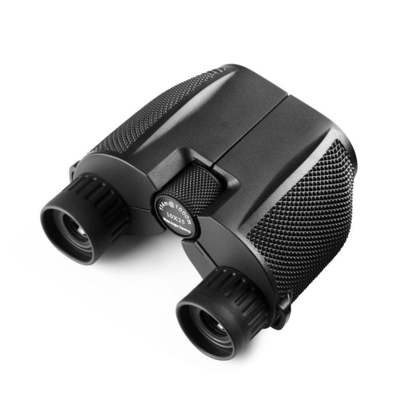 10X25 Mini Binoculars for Adults and Kids with Weak Light Night View BAK4 Prism Waterproof Binoculars for Bird Watching Travel Concerts Hiking  |   Microscopes & Endoscope Measurement & Analysis Instruments Black