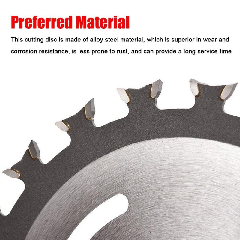 110mm Diameter 20mm Bore 40T Multifunctional Wood Cutting Disc 1.8mm Thin Woodboard Cutting Disc Alloy Steel Sawblade  |   Power Tool Parts Power & Electrical Tools Power Tool Parts