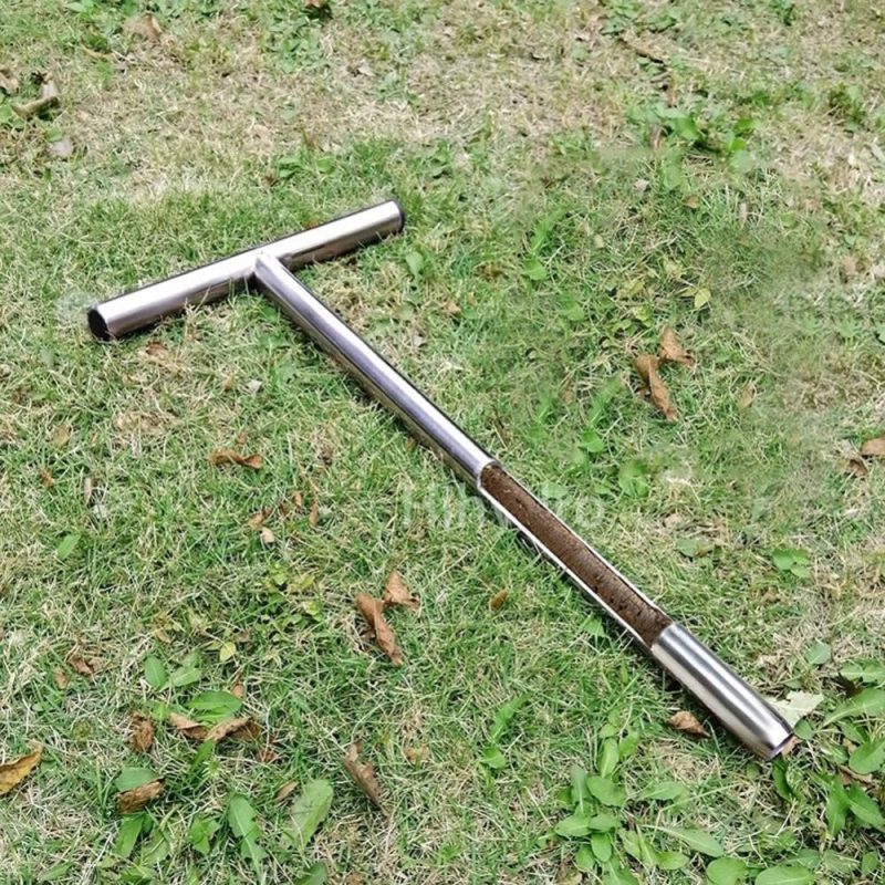 12 Inch Handheld Portable Soil Sampler Stainless Steel Soil Sampling Tool Home Garden Lawn Farm Maintenance Tool T-Handle Soil Sampler  |   Hardware & Accessories Hardware & Accessories Hardware & Accessories