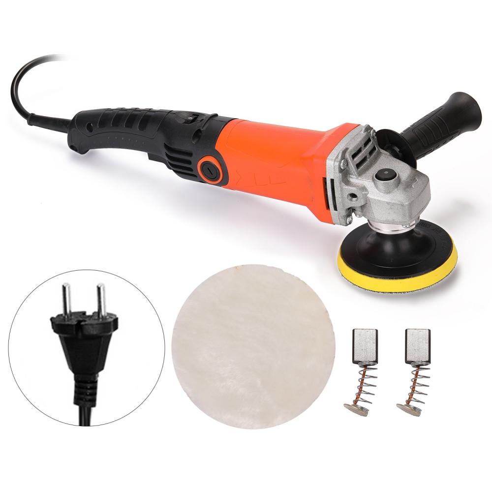 1200W 220V Adjustable Speed Car Electric Polisher Waxing Machine Automobile Furniture Polishing Tool  |   Power Tool Parts Power & Electrical Tools Black+Orange