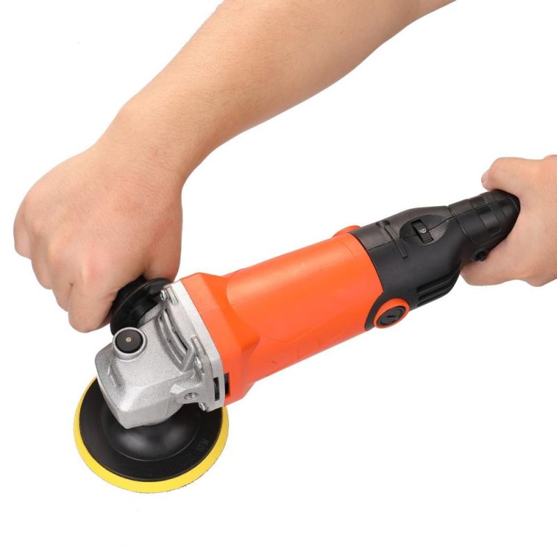 1200W 220V Adjustable Speed Car Electric Polisher Waxing Machine Automobile Furniture Polishing Tool  |   Power Tool Parts Power & Electrical Tools Black+Orange