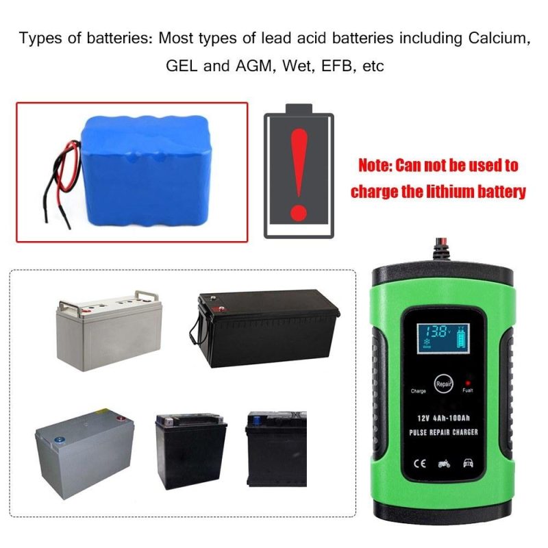 12V 6A Car Battery Charger Intelligent Fast Power Charging  |   Electrical Equipment & Supplies Electrical Equipment & Supplies Electrical Equipment & Supplies