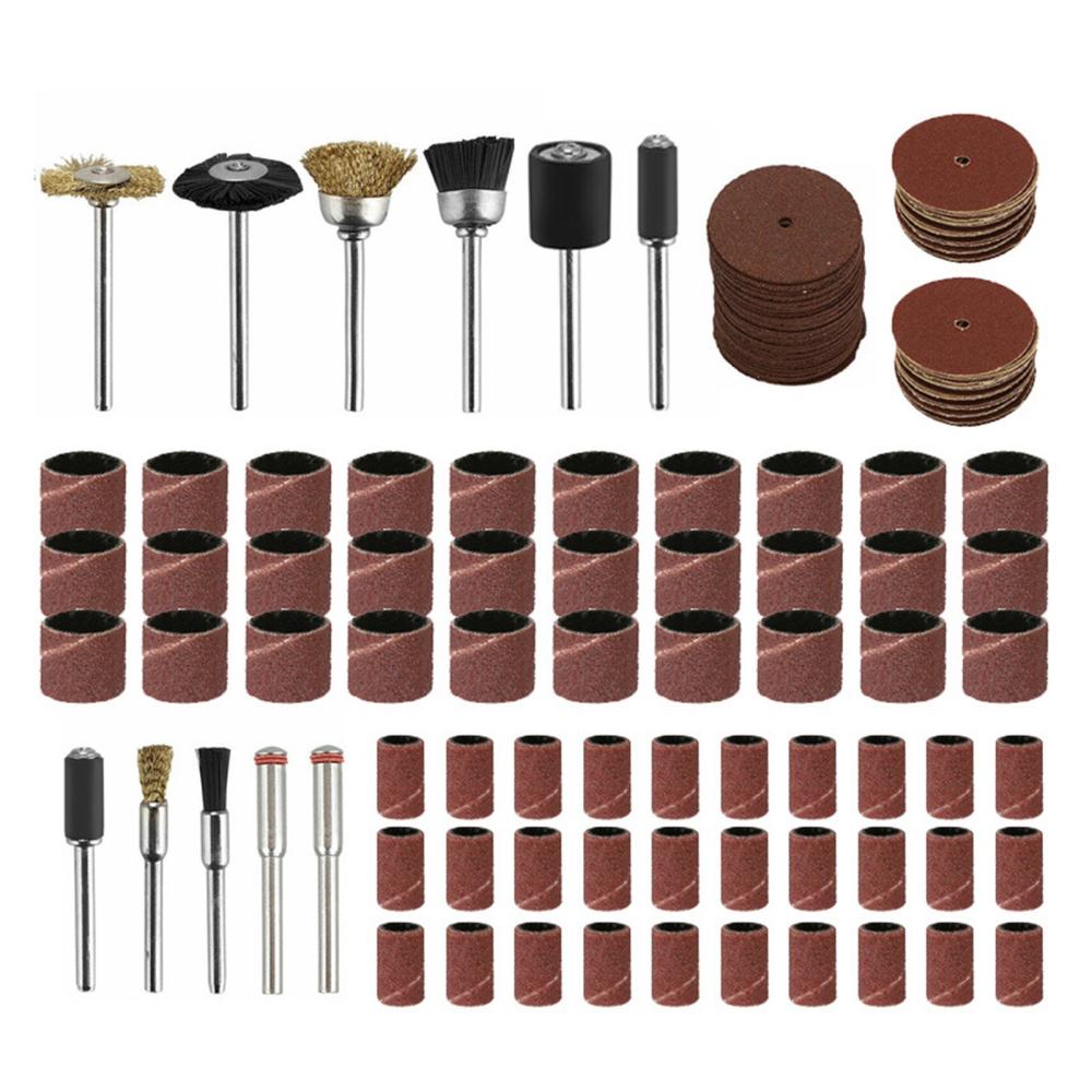 151Pcs Rotary Tool Accessories Kit Universal 1/8” Shank Electric Drill Fitment for Cutting Sanding Polishing Grinding Carving  |   Power Tool Parts Power & Electrical Tools Power Tool Parts