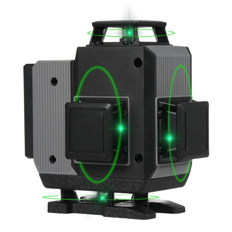 16 Lines Green Laser Level 4×360° 4D Green Cross Line Professional Laser for Construction Two 360° Vertical and Two 360° Horizontal Laser Level with Remote Controller  |   Other Instruments Measurement & Analysis Instruments Other Instruments