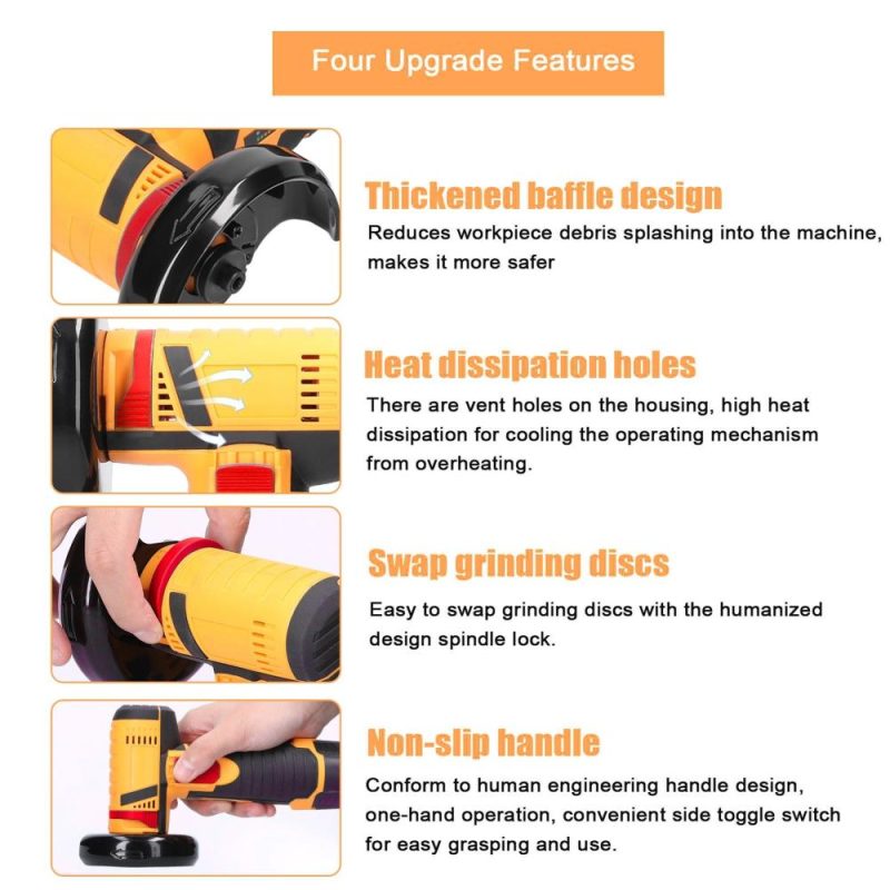 19500rpm Electric Grinding Machine Handheld Multifunctional Mini Grinder for Cutting Polishing Ceramic Tile Wood Stone  |   Electrical Equipment & Supplies Electrical Equipment & Supplies Electrical Equipment & Supplies