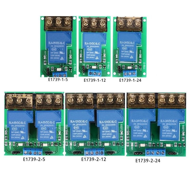 2-Channel DC 12V 30A Relay Board Module  |   Modules Modules Modules