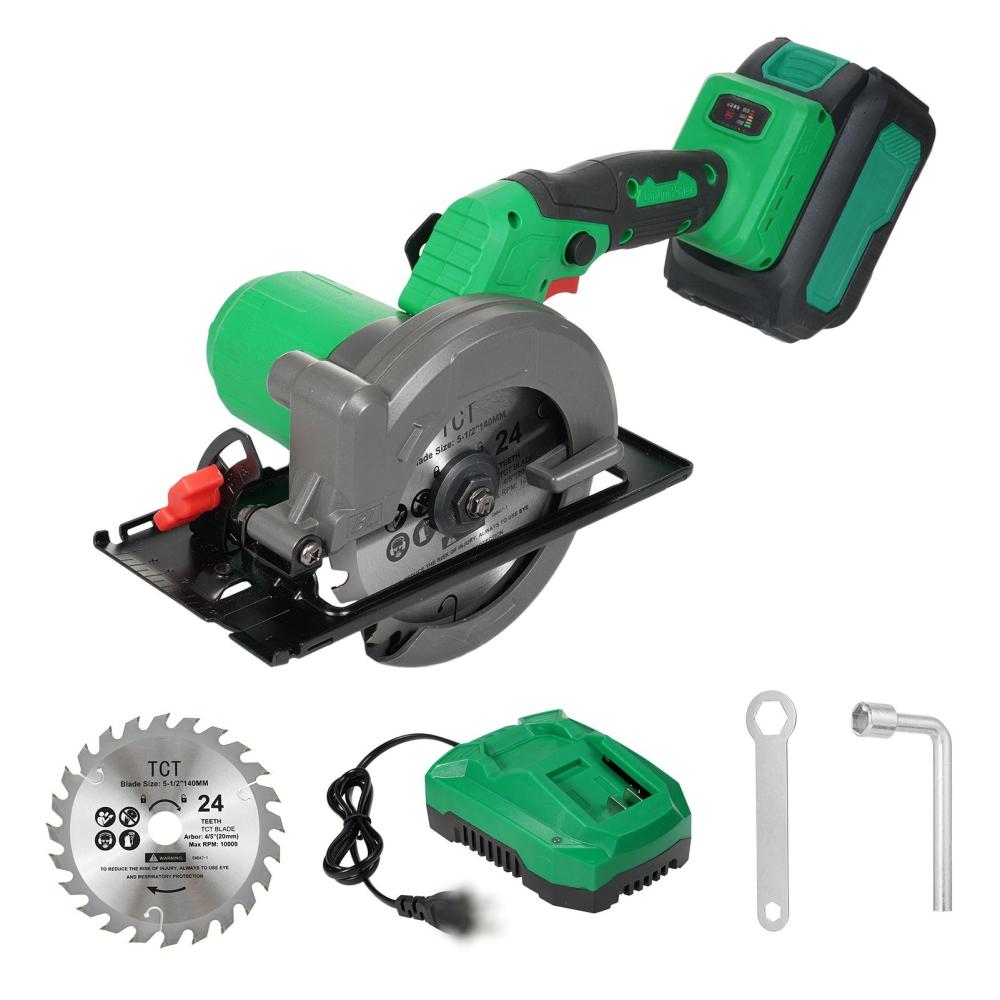 20V Brushless 5-1/2” 140mm Compact Circular Saw (5600 RPM), 4.0Ah Battery and Compact Charger Included  |   Electrical Equipment & Supplies Electrical Equipment & Supplies Electrical Equipment & Supplies