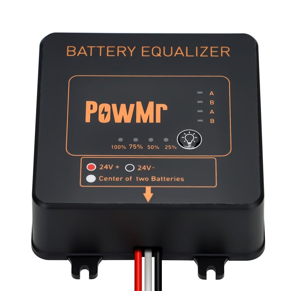 24V Battery Equalizer Battery Balancer ReCharger Controller For Gel LeadAcid Batteries  |   Electrical Measuring Tools Electrical Measuring Tools Black