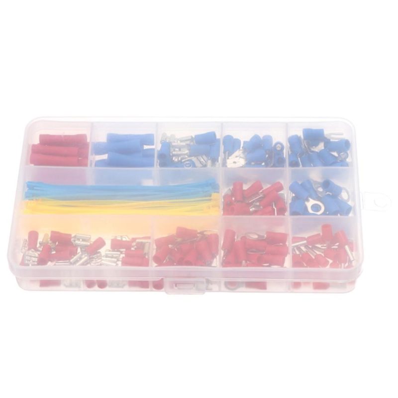 260PCS Crimp Cable Terminals Set Kit Heat Shrink Insulated Wire Electrical Connector Assorted Box with Wire Stripping Pliers Portable  |   Others Hardware & Gadgets Others