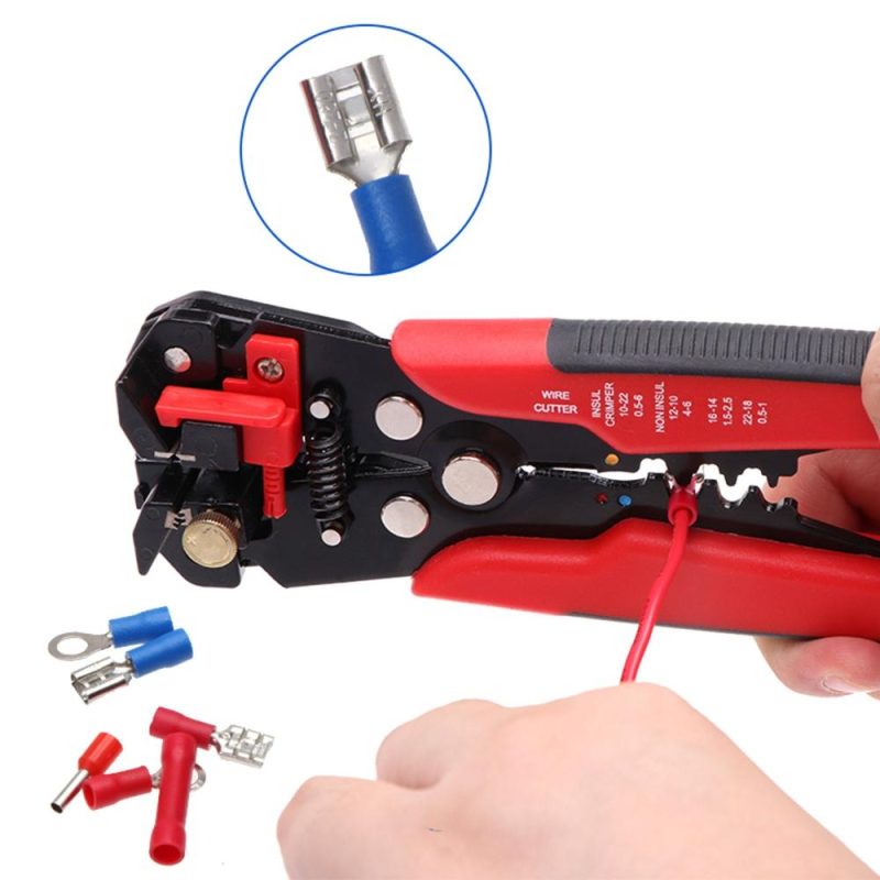 260PCS Crimp Cable Terminals Set Kit Heat Shrink Insulated Wire Electrical Connector Assorted Box with Wire Stripping Pliers Portable  |   Others Hardware & Gadgets Others