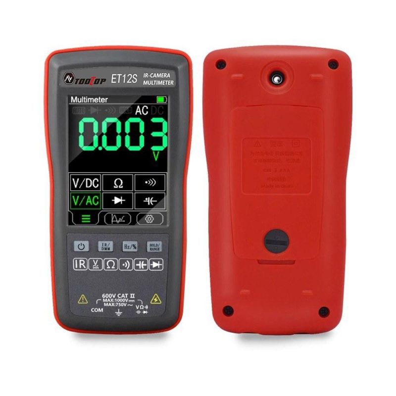 2in1 Digital Thermal Imager Multimeter 2.8inch Color Display 24*32 Thermal Imaging Pixel 6000 Counts Multimeter  ET11S  |   Digital Multimeters & Oscilloscopes Digital Multimeters & Oscilloscopes Digital Multimeters & Oscilloscopes