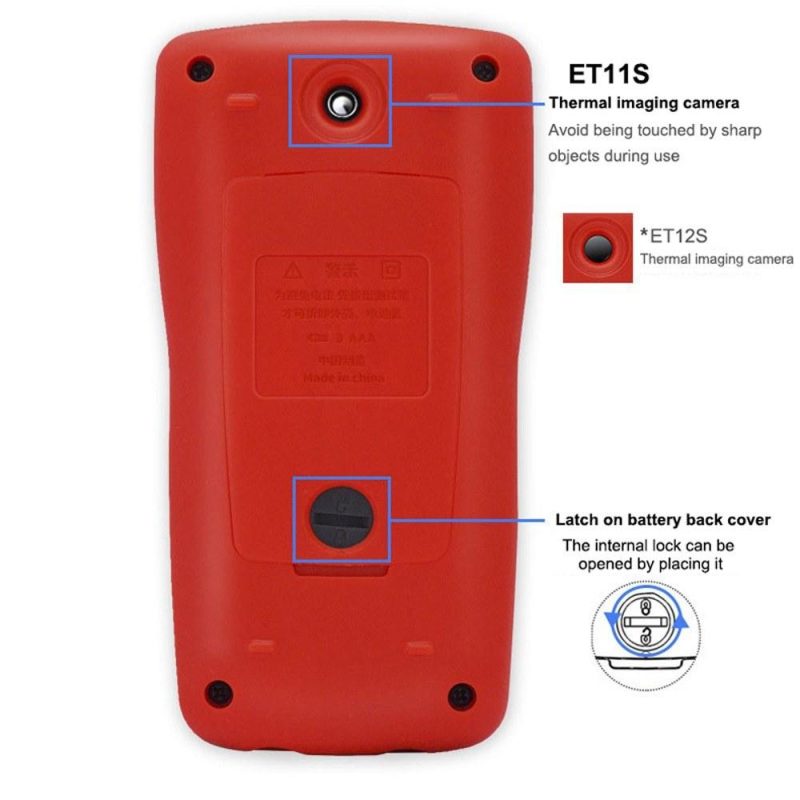 2in1 Digital Thermal Imager Multimeter 2.8inch Color Display 24*32 Thermal Imaging Pixel 6000 Counts Multimeter  ET11S  |   Digital Multimeters & Oscilloscopes Digital Multimeters & Oscilloscopes Digital Multimeters & Oscilloscopes