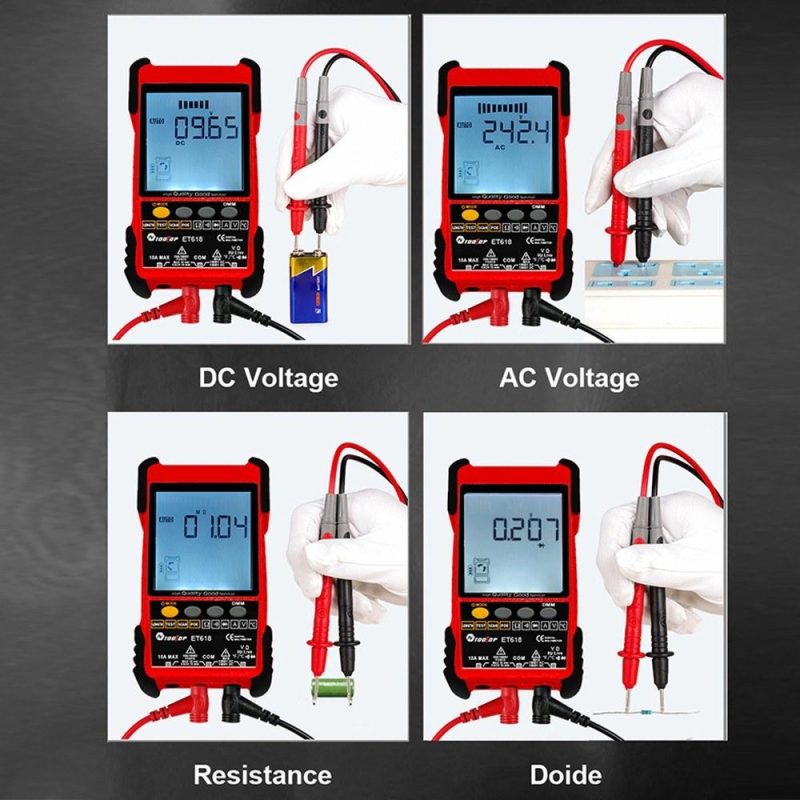 2in1 Portable Network Cable Tester Multimeter with Backlight LCD Display  |   Digital Multimeters & Oscilloscopes Digital Multimeters & Oscilloscopes Digital Multimeters & Oscilloscopes