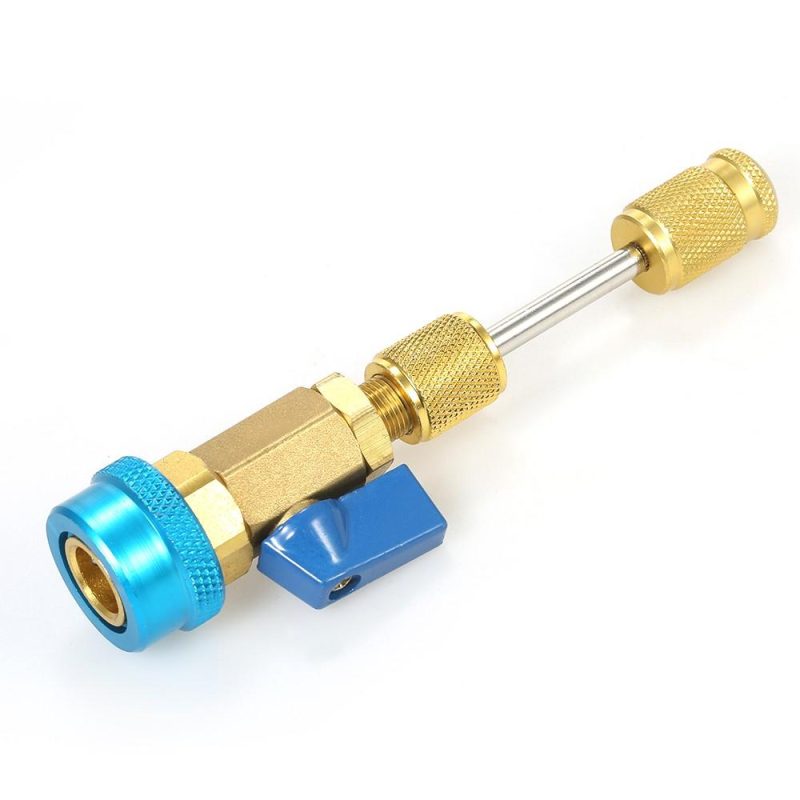 2pcs Air Conditioning R134A Valve Core Quick Remover Installer High Low Pressure Tool  |   Others Hardware & Gadgets Blue