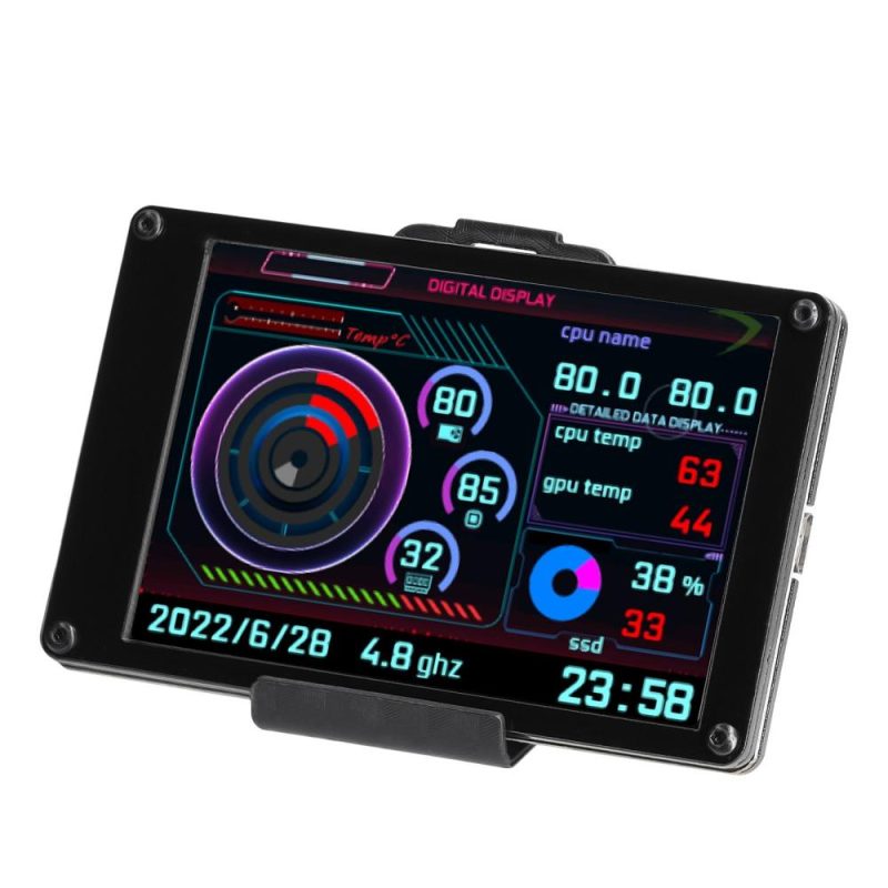 3.5 Inch IPS LCD Monitor Display Computers Monitor CPU GPU Monitoring Sub-Screen Support Raspberry Pi Wins Linux System  |   Other Instruments Measurement & Analysis Instruments Other Instruments