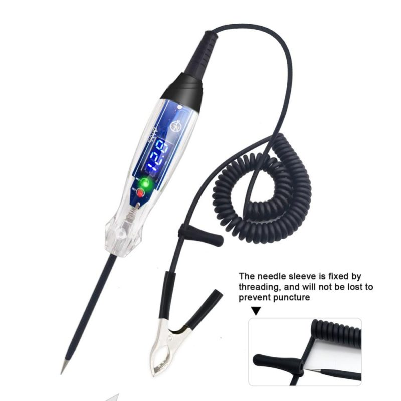 3-60V NS836 LED Digital Display Bidirectional Voltage Testing Handheld Portable Car Circuit Tester Automotive Maintenance Testing Tool  |   Electrical Measuring Tools Electrical Measuring Tools Electrical Measuring Tools