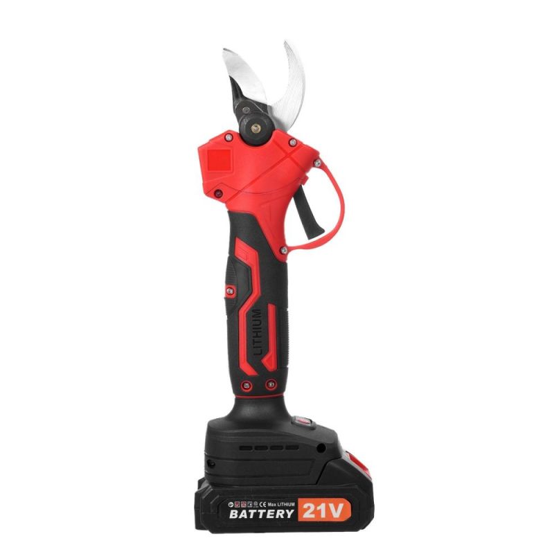 300W Brushless Cordless Power Pruner for Gardening 30mm Cutting Diameter with 2pcs 1500mah*5 Rechargeable Batteries  |   Electrical Equipment & Supplies Electrical Equipment & Supplies Electrical Equipment & Supplies