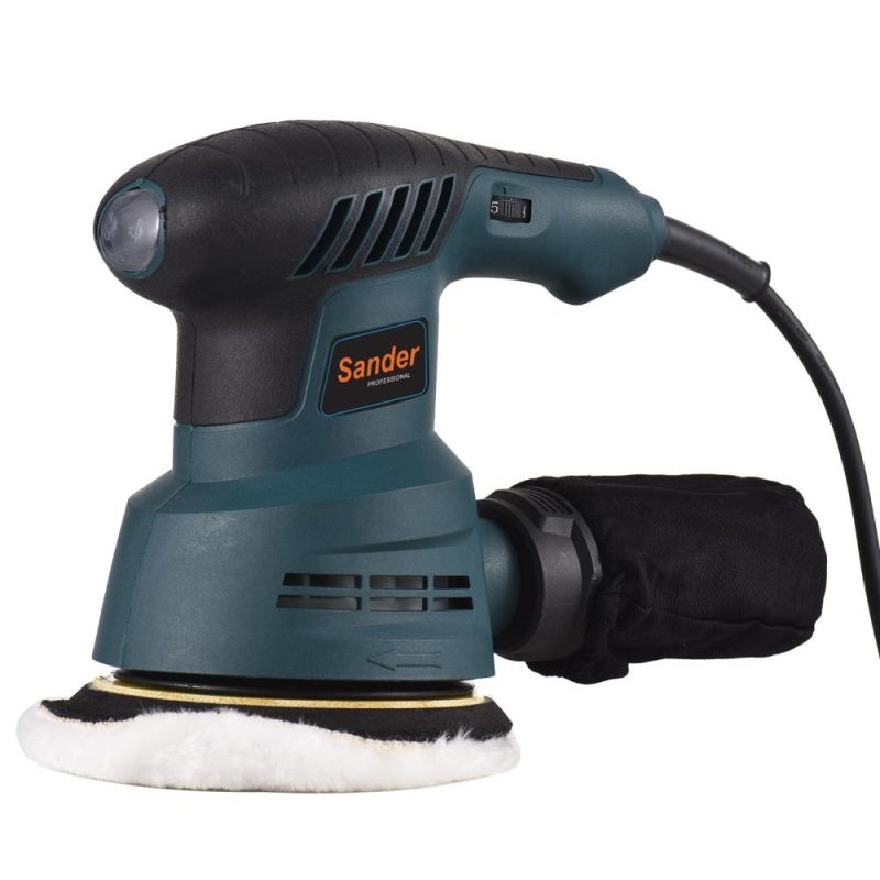 300W Random Orbit Sander 2.5-Amp Orbital Sander with 6 Variable Speeds 5000- 13000 OPM 20pcs Sanding Discs  |   Electrical Equipment & Supplies Electrical Equipment & Supplies Electrical Equipment & Supplies