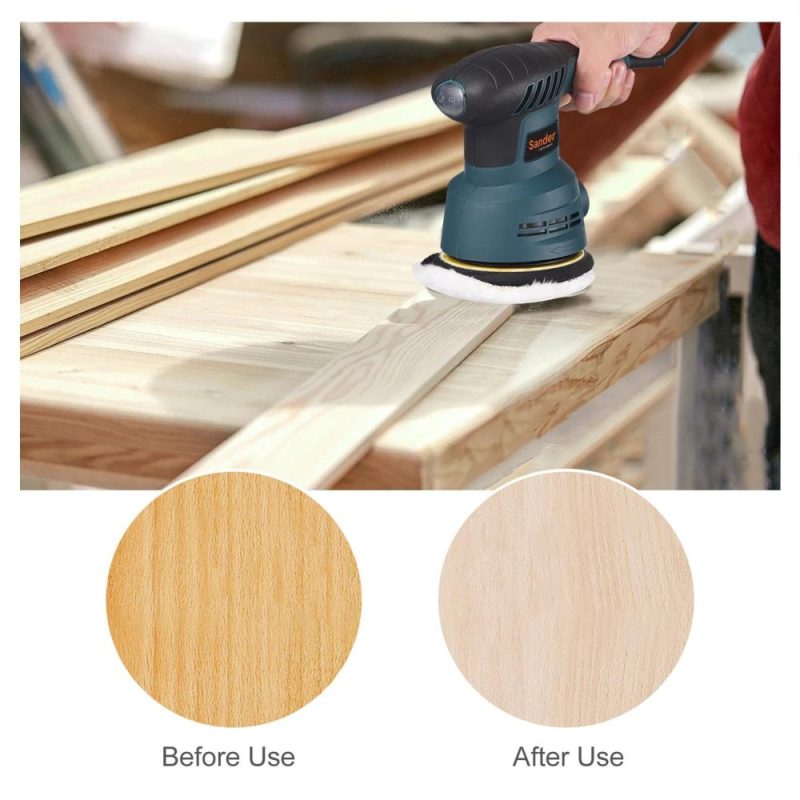 300W Random Orbit Sander 2.5-Amp Orbital Sander with 6 Variable Speeds 5000- 13000 OPM 20pcs Sanding Discs  |   Electrical Equipment & Supplies Electrical Equipment & Supplies Electrical Equipment & Supplies