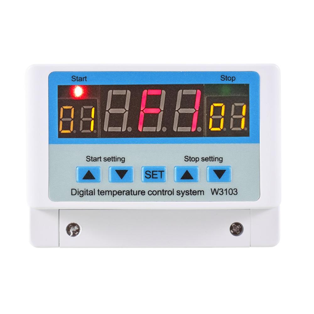 30A/AC110-220V LED Digital Temperature Controller Intelligent Thermostat Heating Cooling Temperature Control System with Sensor  |   Temperature & Humidity Measurements Measurement & Analysis Instruments Temperature & Humidity Measurements