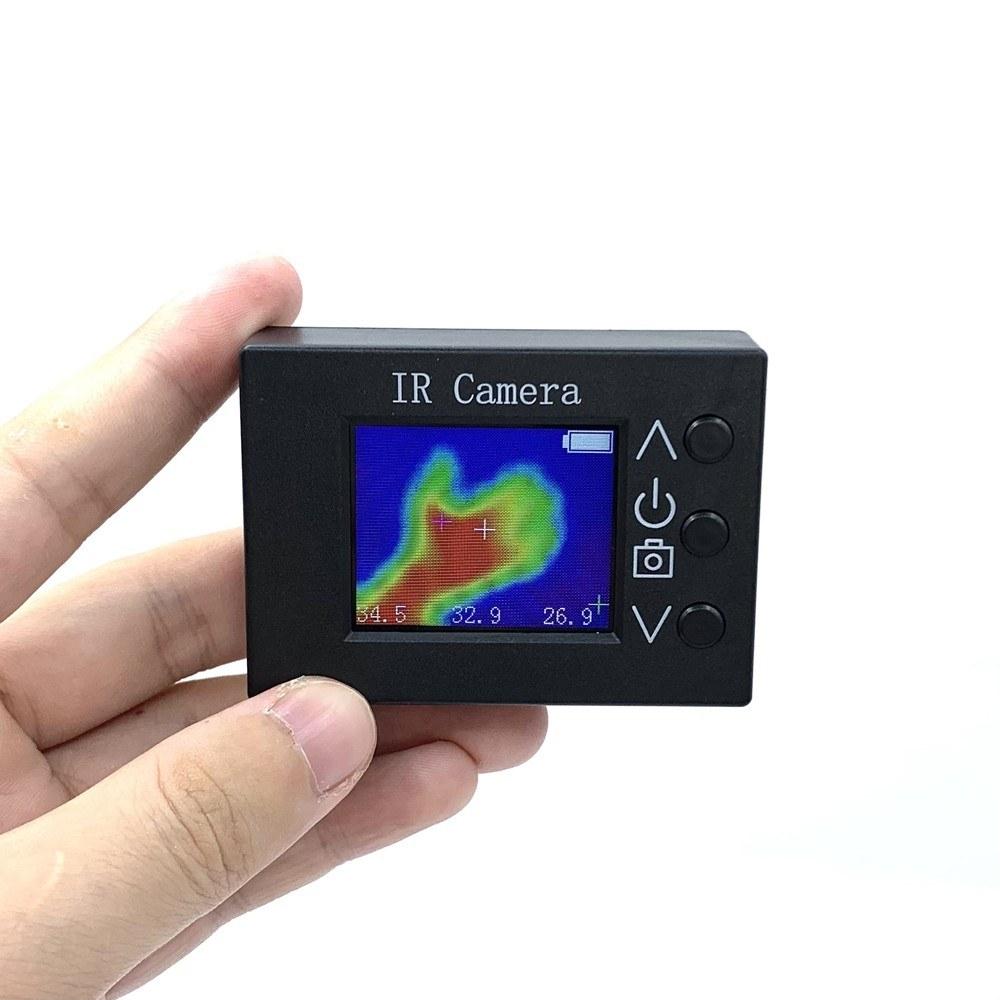 32 * 24 Pixel Infrared Sensors Portable Thermal Imager Handheld 1.8inch TFT Display 160*128 Resolution Clear Definition Imaging Camera -40℃ to 300℃ Temperature Measurement Instrument  |   Infrared Thermometer Infrared Thermometer Black