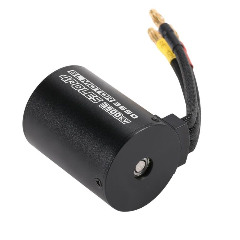 3650 3900KV Waterproof Brushless Motor with 120A Brushless ESC with 5.8V/3A BEC Set for 1/10 RC Car  |   Electrical Equipment & Supplies Electrical Equipment & Supplies Blue