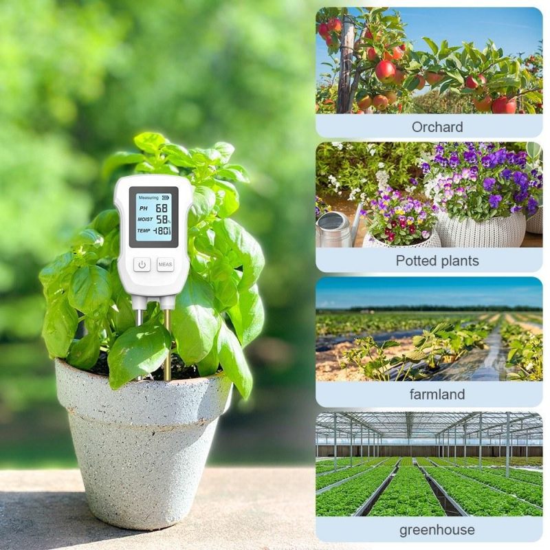 3in1 Soil PH Value Ambient Temperature Humidity Test Meter Indoor Potted Plant Measuring Instrument Plant Cultivation Gardening Tools  |   Soil analysis equipment Measurement & Analysis Instruments Soil analysis equipment