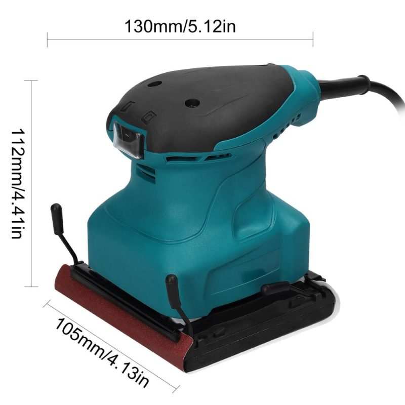 400W Orbital Sander Wood Grinder Electric Car Polisher Multifunctional Wood Metal Waxing Polishing Grinding Sanding Machine  |   Electrical Equipment & Supplies Electrical Equipment & Supplies Electrical Equipment & Supplies