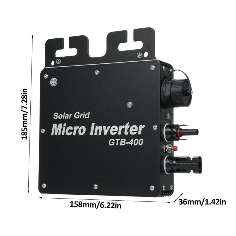 400W Solar Inverter WiFi Control Automatic Identification Power Inverters DC to AC 230V Solar Grid Tie Micro Inverter  |   Other Instruments Measurement & Analysis Instruments Other Instruments