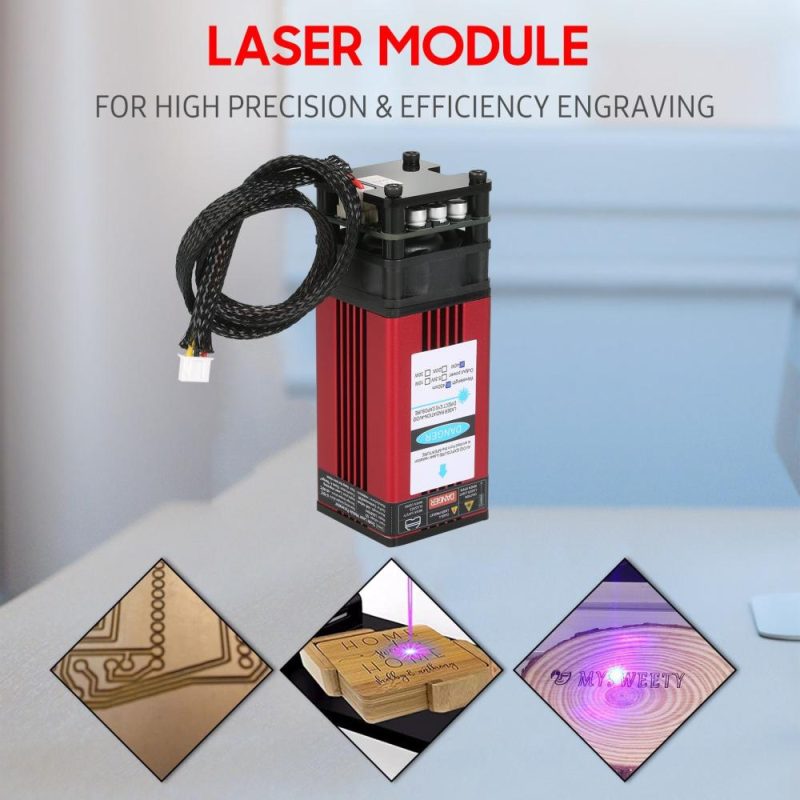 40W Laser Module 450nm Engraving Laser Head High Precision Engraving Metal Wood Acrylic for Laser Engraving Machine CNC Router Cutting Machine  |   Laser Equipment Laser Equipment Laser Equipment