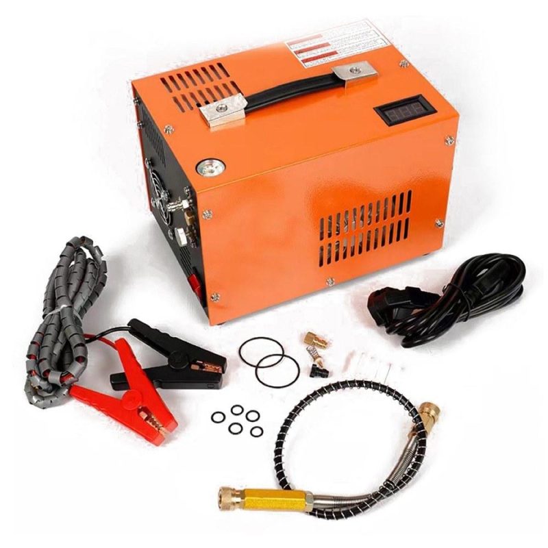 4500PSI High Pressure LED Display Air Compressor with Cooling Fan Intelligent Portable Air Compressor Pump Outdoor Car Tire Inflator Pump 220V  |   Electrical Equipment & Supplies Electrical Equipment & Supplies Electrical Equipment & Supplies