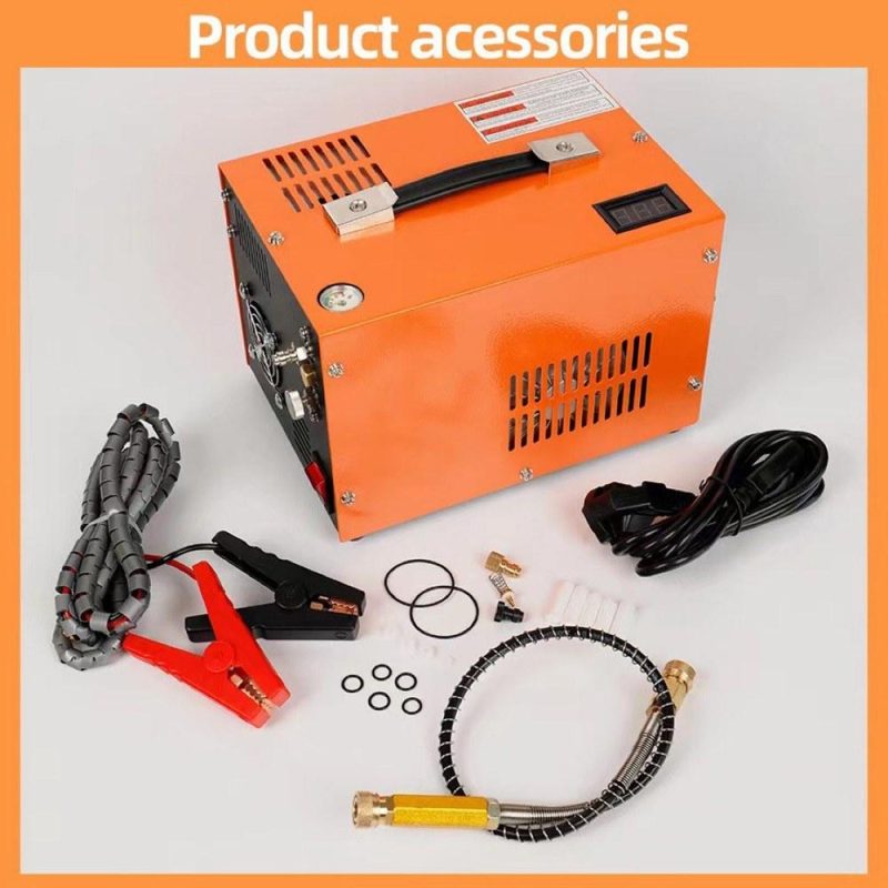 4500PSI High Pressure LED Display Air Compressor with Cooling Fan Intelligent Portable Air Compressor Pump Outdoor Car Tire Inflator Pump 220V  |   Electrical Equipment & Supplies Electrical Equipment & Supplies Electrical Equipment & Supplies