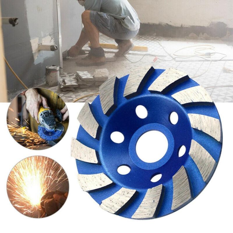 4in Diamond Segment Grinding Wheel Angle Grinder Disc for Granite Stone Marble Masonry Concrete Cut  |   Others Hardware & Gadgets Blue/Red/Green