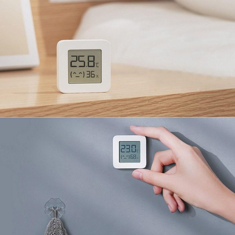 4pcs Xiaomi BT Thermometer 2 with Smart Humidity Sensor for a Comfortable Home  |   Temperature & Humidity Measurements Measurement & Analysis Instruments Temperature & Humidity Measurements