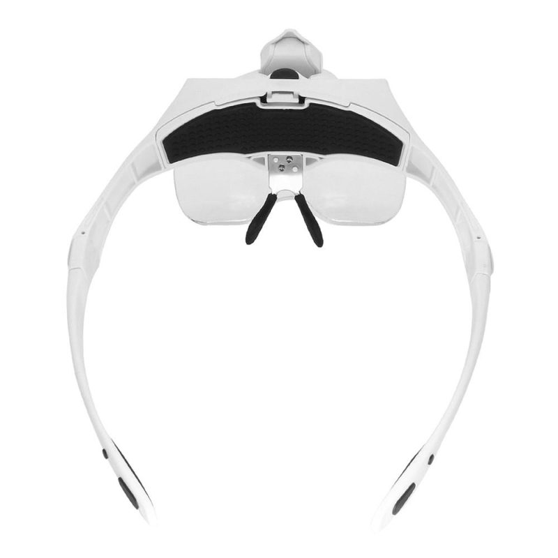 5 Lens 1.0X-3.5X Adjustable Bracket Headband Glasses Magnifier Loupe with 2 LED Lights and USB Charge Goggles Magnifying Tool Rechargeable LED Magnifying Glasses  |   Magnifiers Hardware & Gadgets Magnifiers