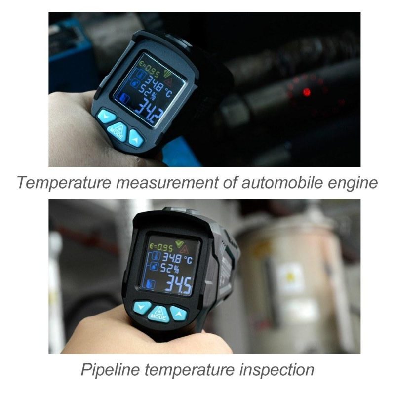 -50~380℃ Industrial Digital Infrared Thermometer Handheld Infrared LCD Temperature Meter Gauge  |   Temperature & Humidity Measurements Measurement & Analysis Instruments Temperature & Humidity Measurements