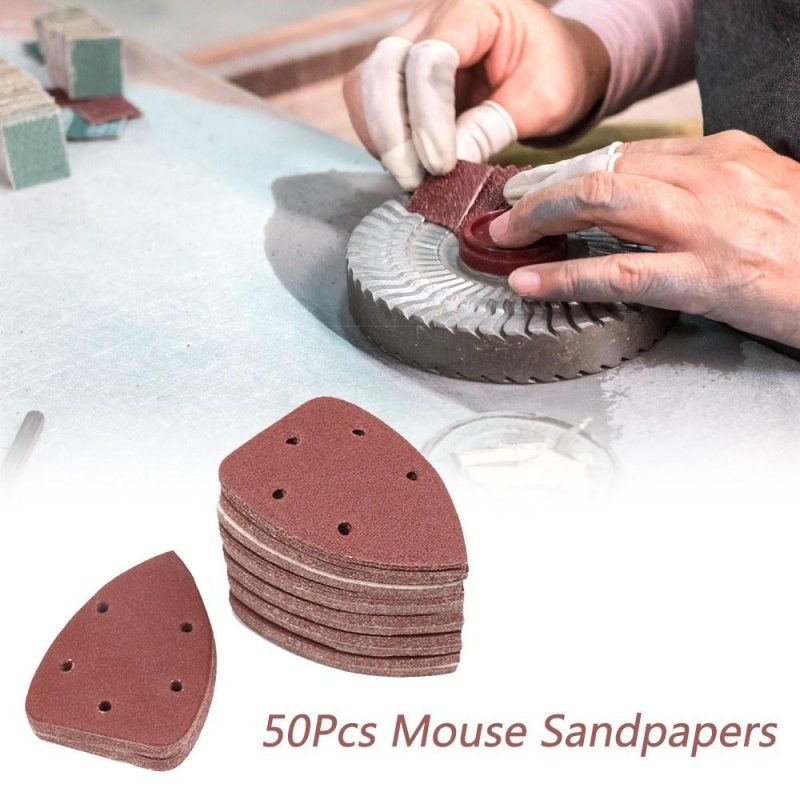 50Pcs Mouse Sanding Sheets Discs Sander Pads Mouse Sandpapers Mixed Grit for Sanding Polishing  |   Others Hardware & Gadgets Others