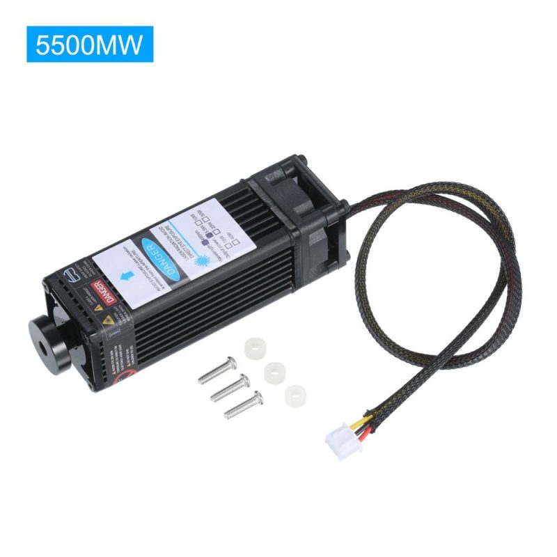 5500mW Laser Module Laser Head 450nm Blue Lase for Laser Engraving Machine Wood Marking Cutting Tool  |   Laser Equipment Laser Equipment Blue-Violet