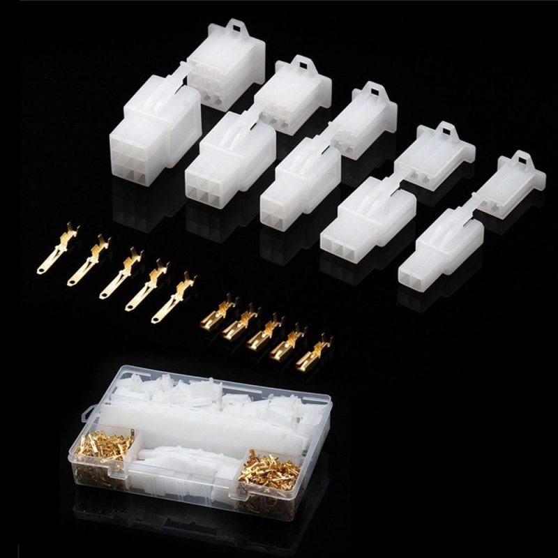 580PCS Car Moto 50Sets Auto Electrical 2.8mm 2 3 4 6 9 Pin Wire Cable Connector Terminal with Storage Box  |   Others Hardware & Gadgets Others