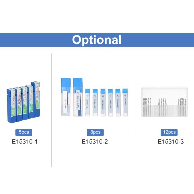 5PCS 4-Flute End Mill Bits Carbide Tungsten Steel Milling Cutter Router Bits Rotary Bits Tool Straight Shank 6mm-8mm Double Edged Cutting Engraving Bits  |   Hardware & Accessories Hardware & Accessories Hardware & Accessories