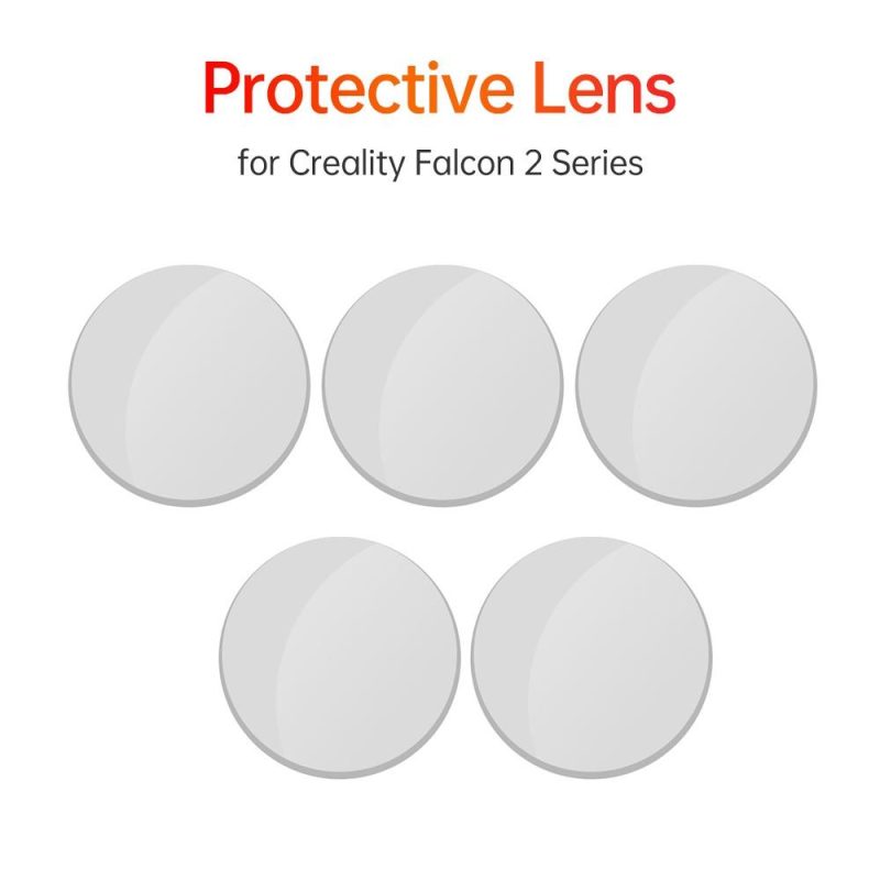 5Pcs Creality Falcon2 Replace Protective Lens for Laser Module Head  |   Laser Equipment Laser Equipment Laser Equipment