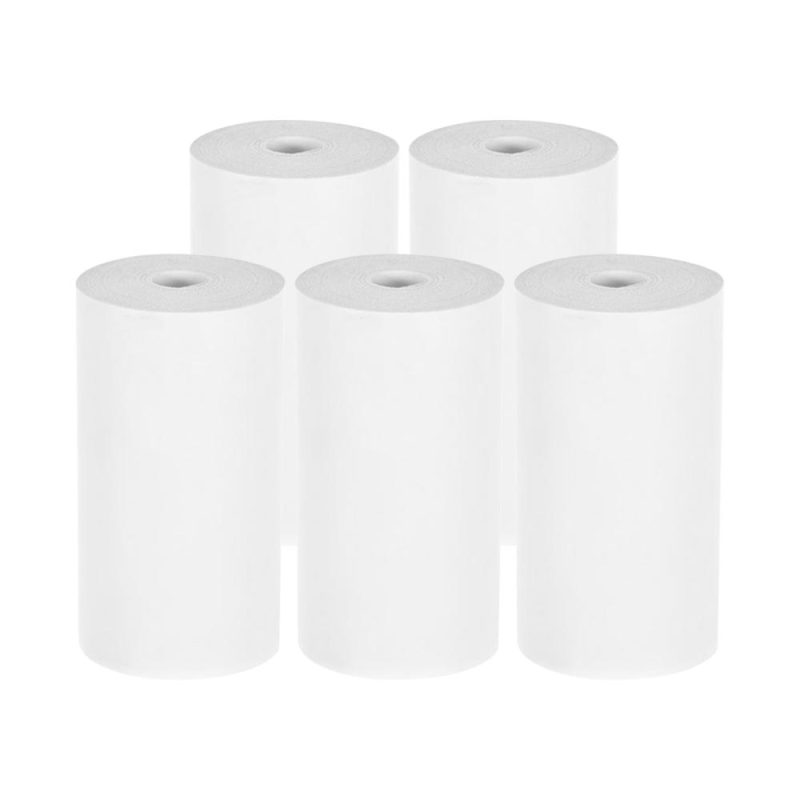 5pcs Thermal Receipt Paper Rolls 57*25mm Ticket Printing for Cash Register POS Receipt Printer Peripage Poooli Paperang Photo Printer  |   Others Others Others