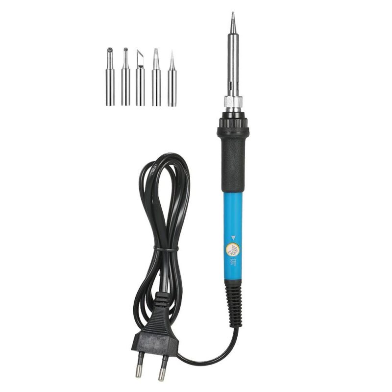 60W Electric Adjustable Temperature Welding Soldering Iron + 5 Replacement Soldering Tips Set  |   Other Tools Professional Tools Other Tools